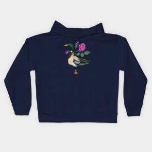 Mallard Duck Kids Hoodie